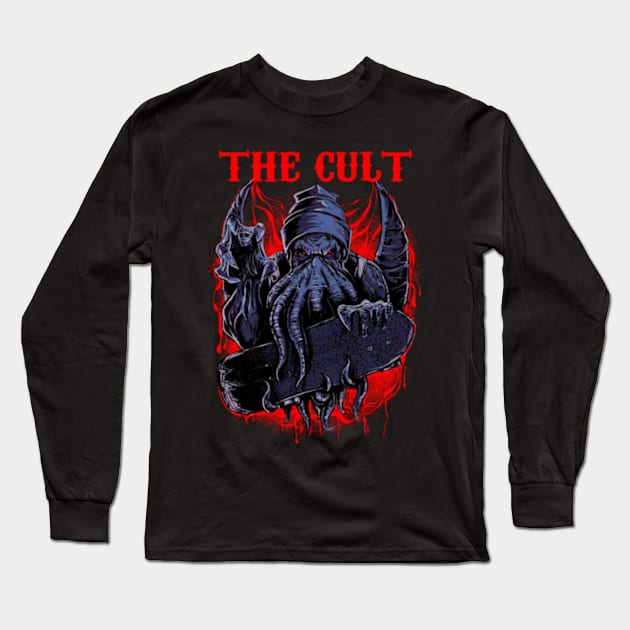 THE CULT BAND MERCHANDISE Long Sleeve T-Shirt by Rons Frogss